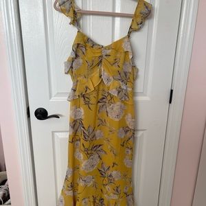 Lucy Paris Midi floral dress